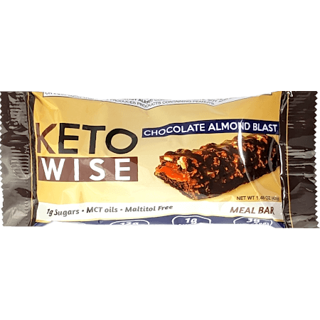 Keto Wise Meal Bars - Chocolate Almond Blast